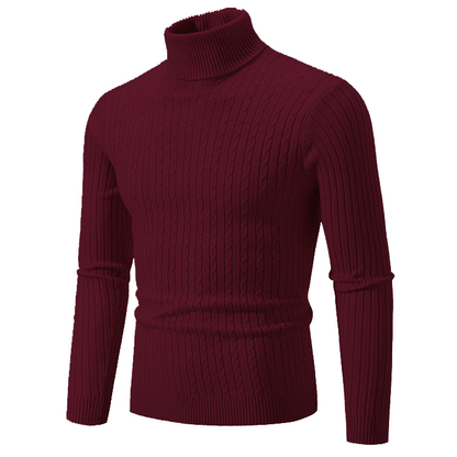 Wexford Cable-Knit Turtleneck