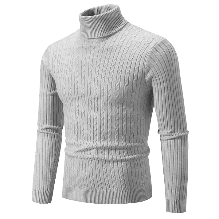 Wexford Cable-Knit Turtleneck