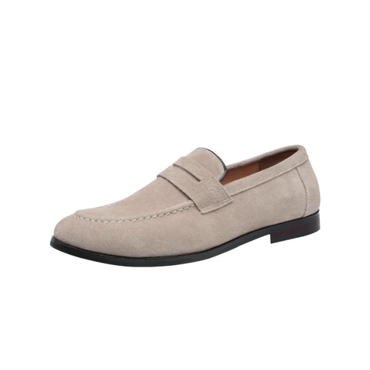 Regent Suede Penny Loafers