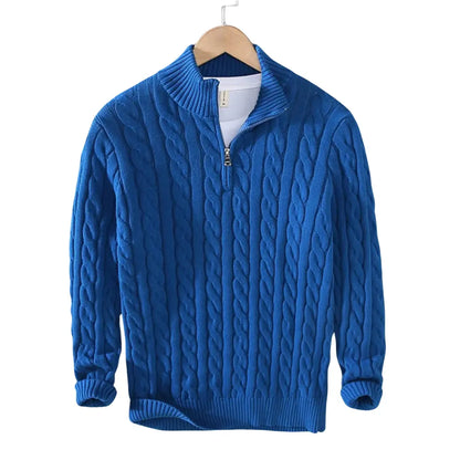 Wexford Cable-Knit Half Zip